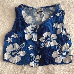 Hawaiian Crop Top